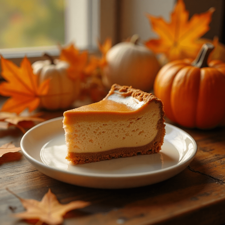 Pumpkin Spice Cheesecake