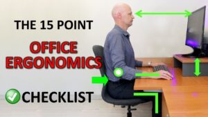 The Perfect Ergonomic Desk Setup To Avoid Back & Neck