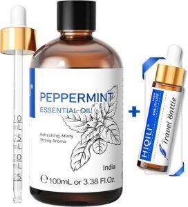 Hiqili Ml Peppermint Oil, For Home Spray, Diffuser, Indoors, Outdoors,