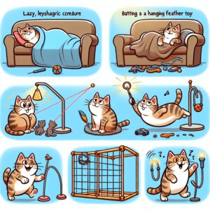 From Couch Potato To Active Kitty: Fun Indoor Exercise Ideas