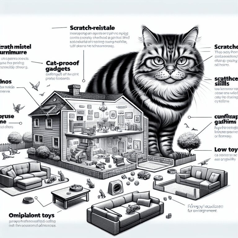 Cat Guarding Your Home: A Comprehensive Guide To Cat Proofing Your Space