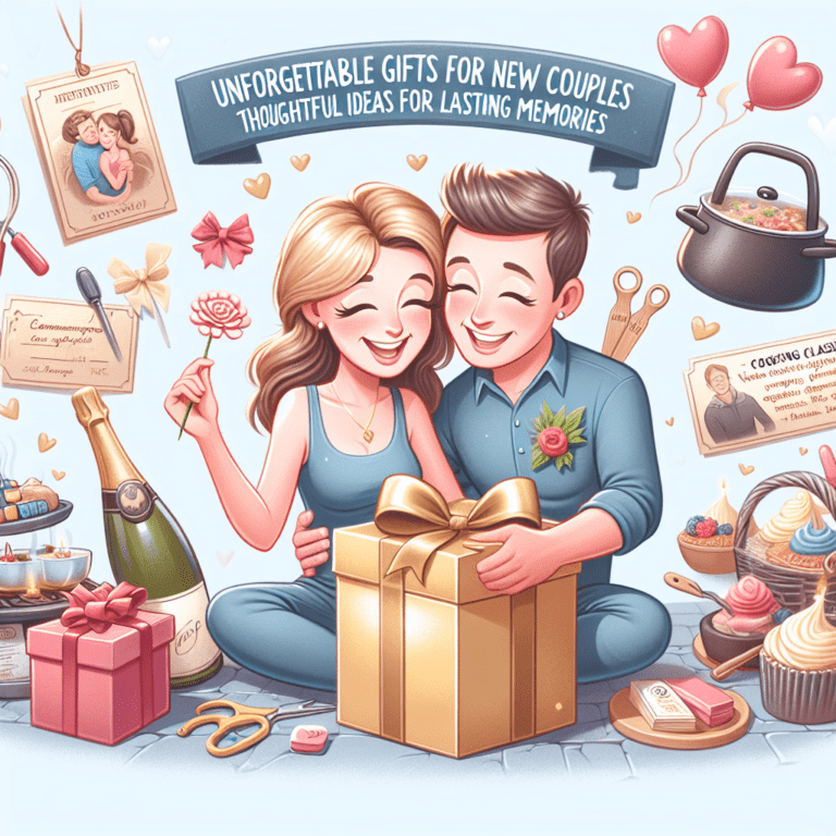 Unforgettable Gifts For New Couples: Thoughtful Ideas For Lasting Memories