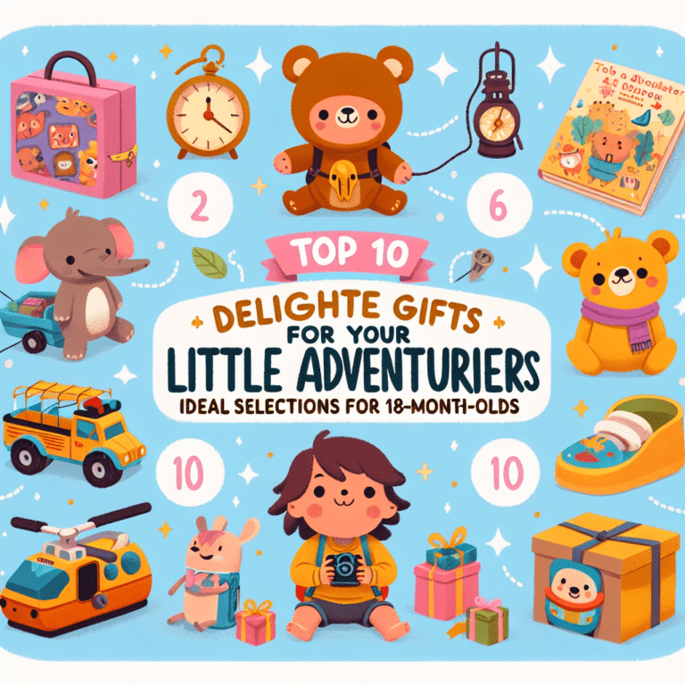 Top Delightful Gifts For Your Little Explorer: Perfect Picks