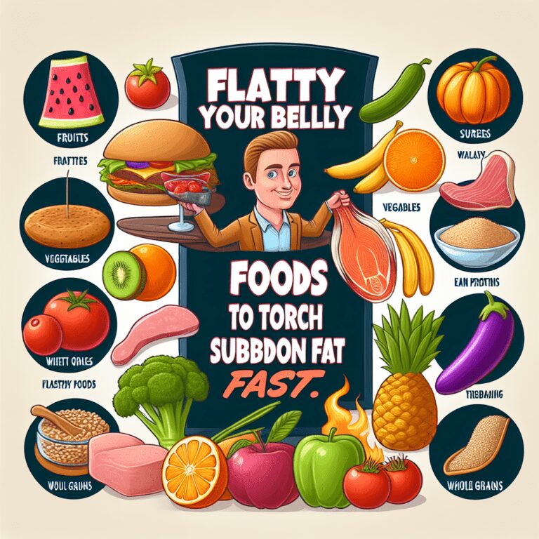 Flatten Your Belly: Top Foods to Torch Stubborn Fat Fast