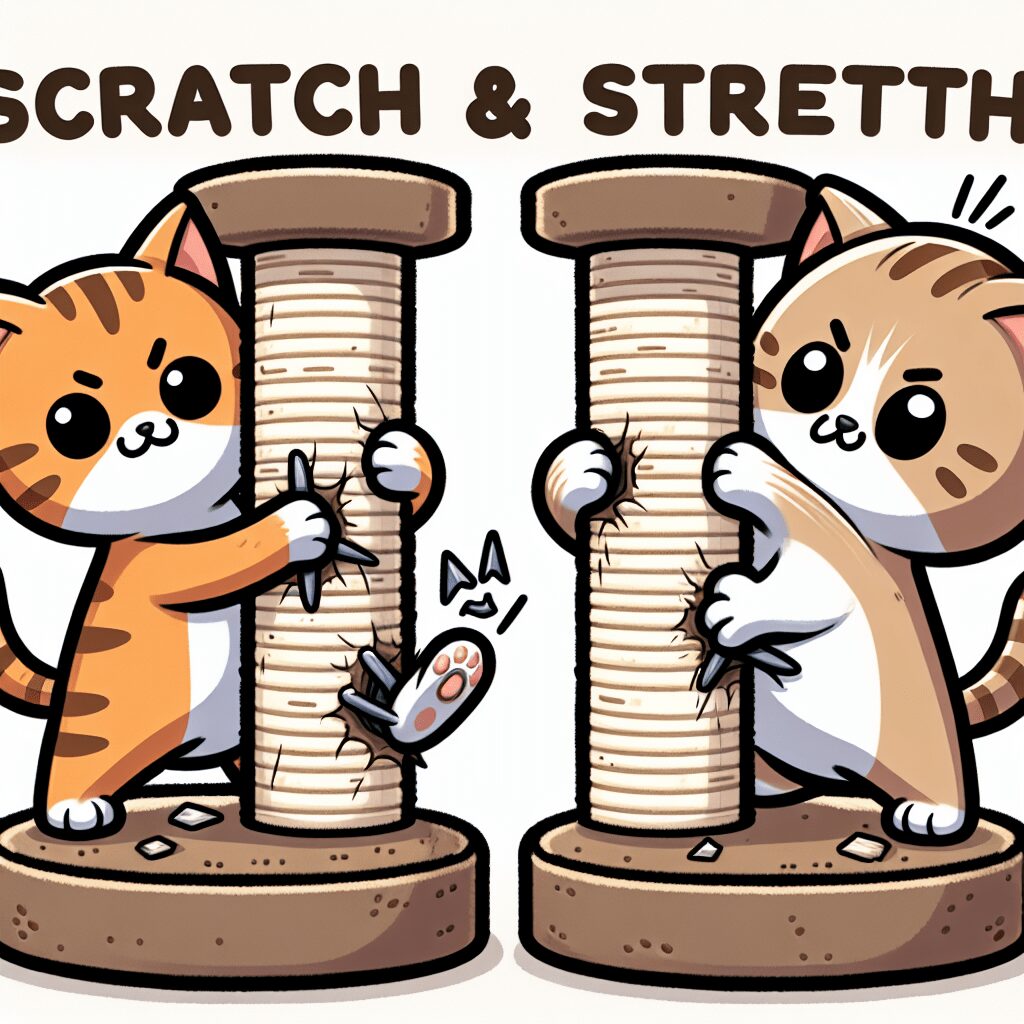 Scratch And Stretch: Top Cat Scratching Posts Perfect For Compact