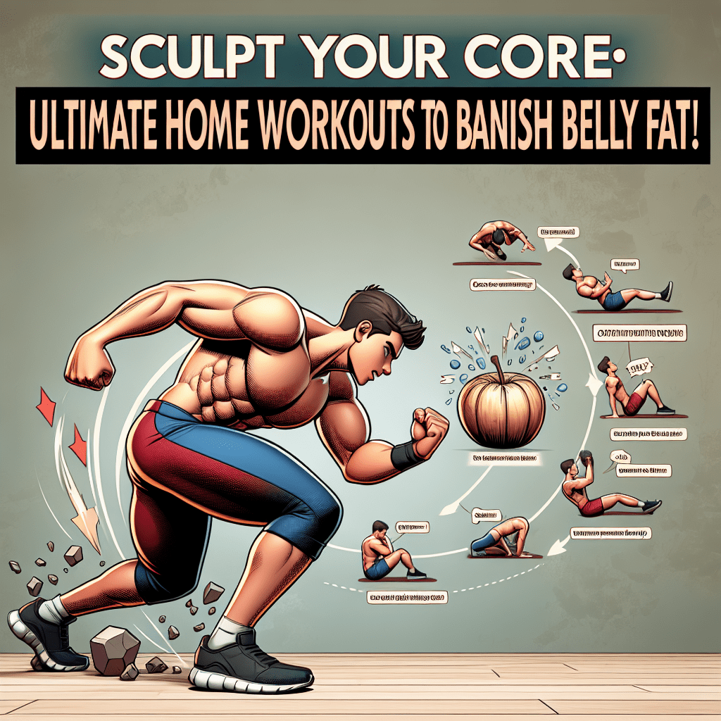 Sculpt Your Core: Ultimate Home Workouts To Banish Belly Fat!