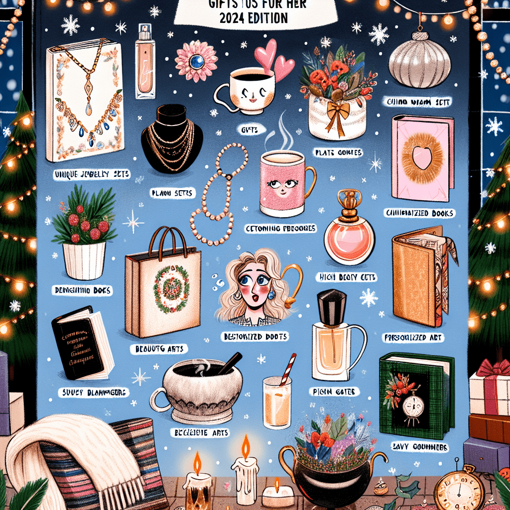 Top Unique Christmas Gifts for Her: Edition