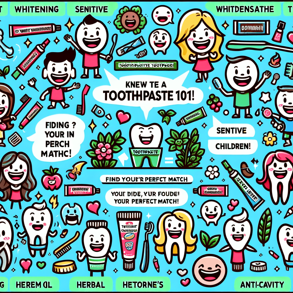 Toothpaste : Decoding Different Types and Finding Your Perfect Match!