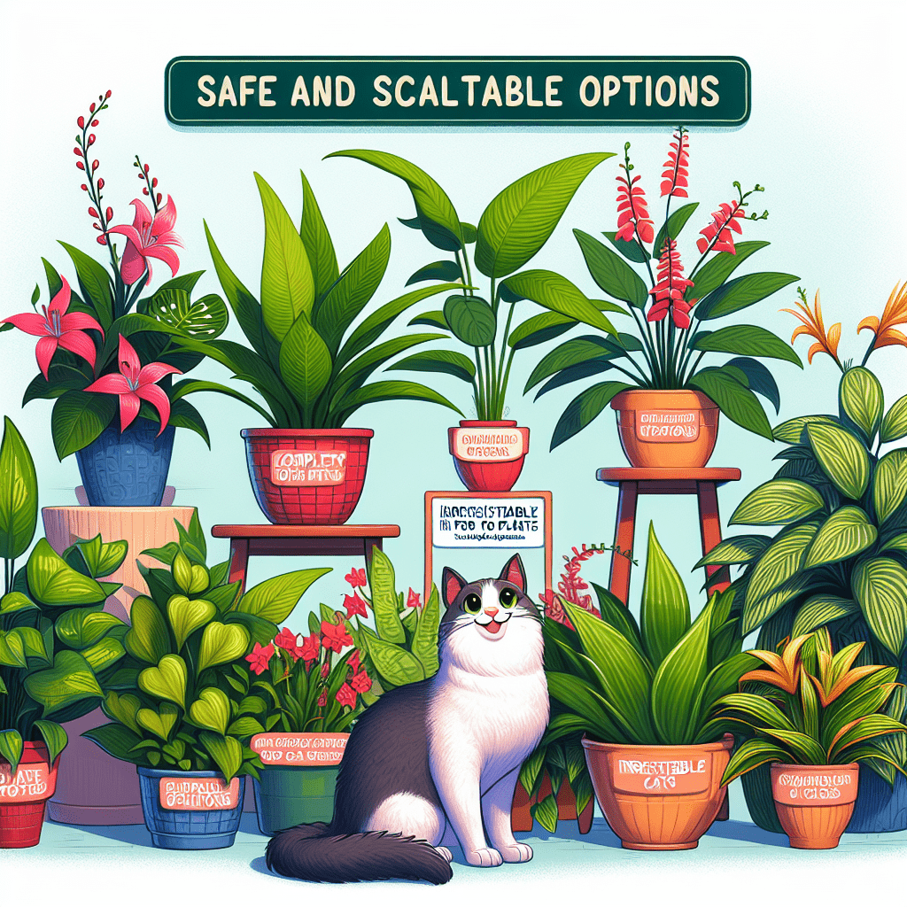 Houseplants Your Cat Can’t Resist: Safe and Scalable Options