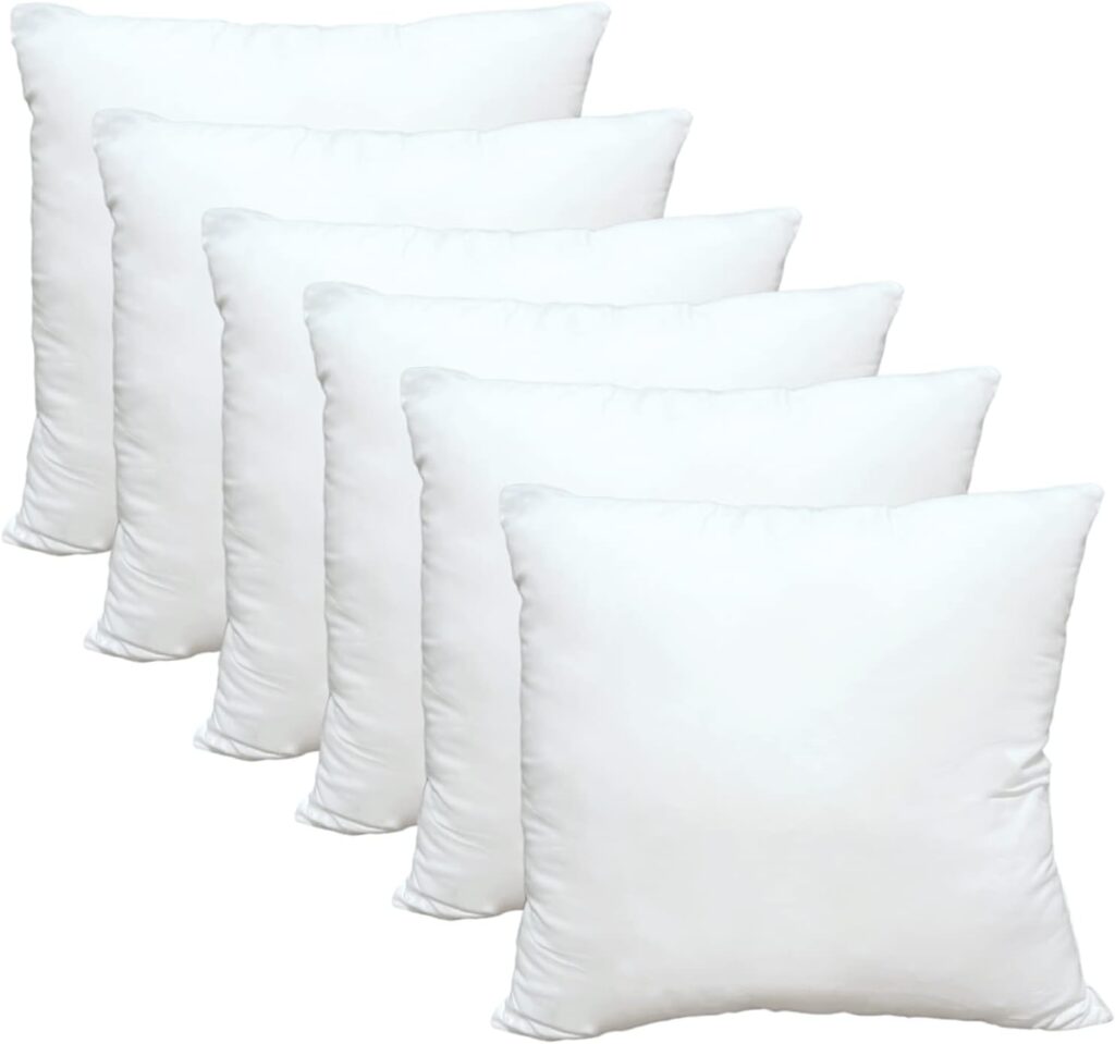 Luxury Throw Pillow Inserts, Pack Of , X