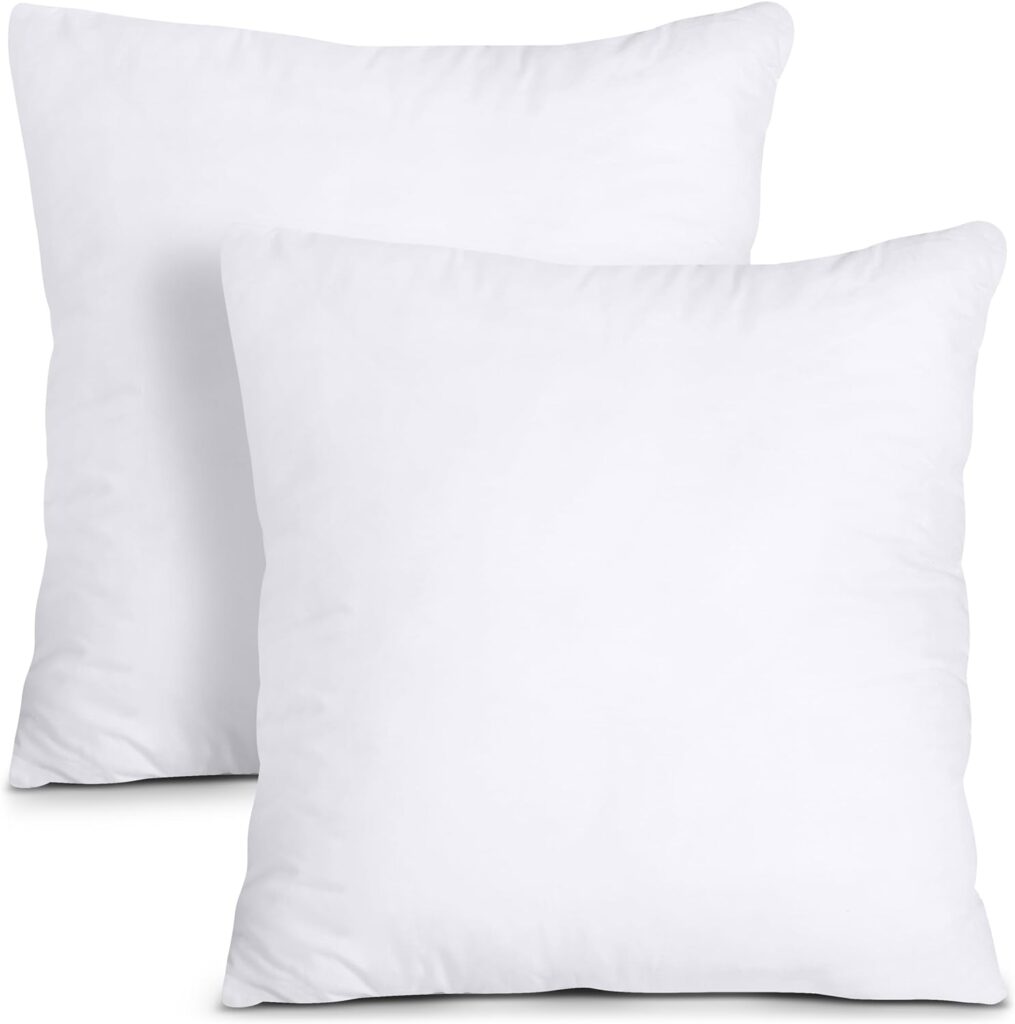 Utopia Bedding Throw Pillows Insert (pack Of , White)