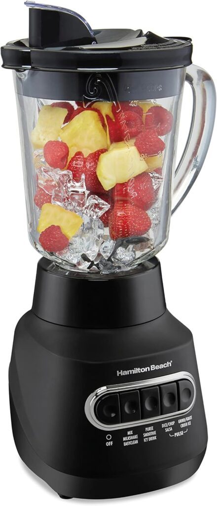 Hamilton Beach Wave Action Blender For Shakes And Smoo