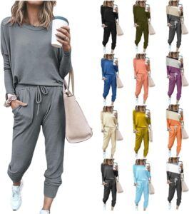 Apivoe Jogger Sets For Women Piece Lou