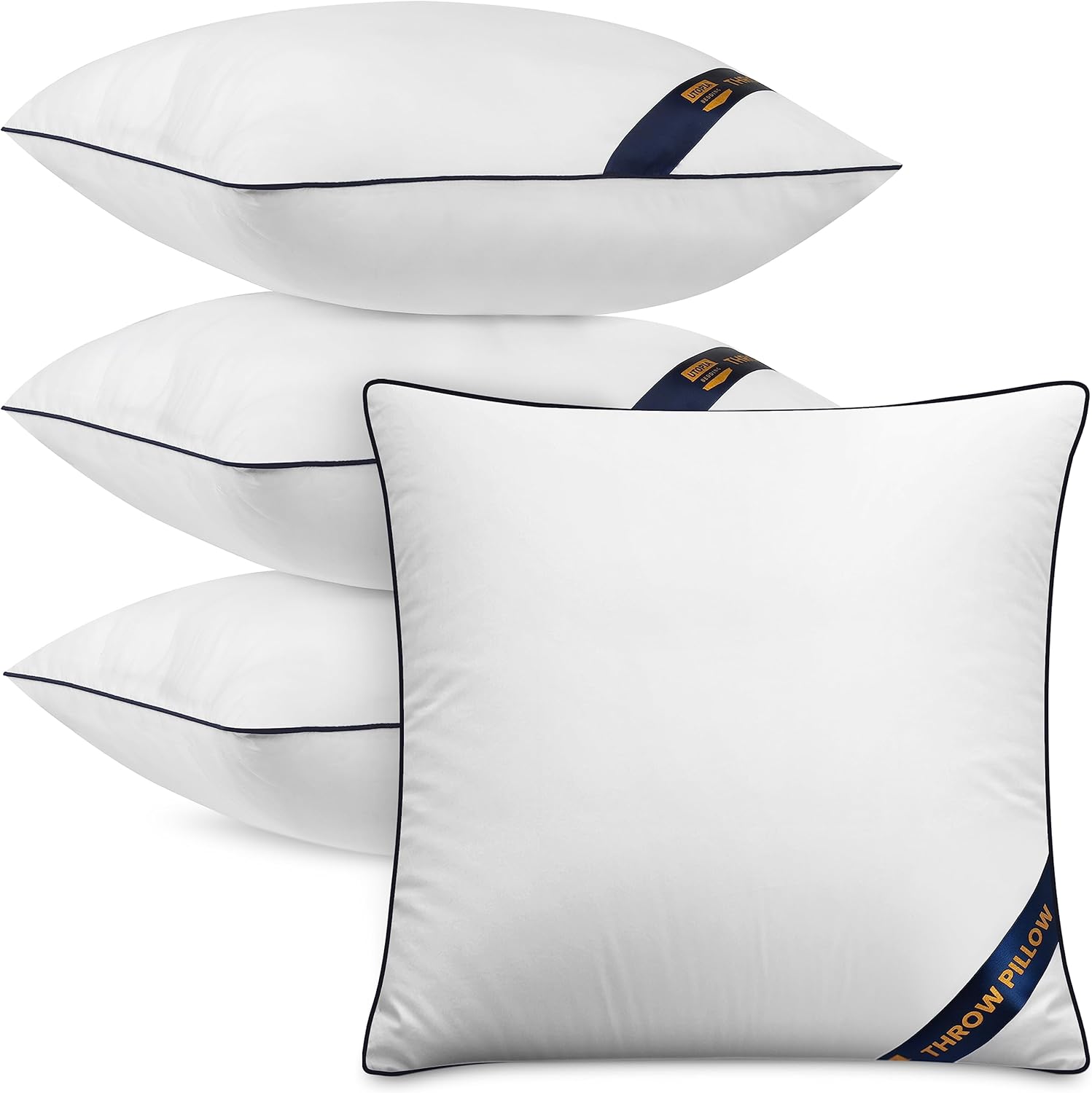 Utopia Bedding Throw Pillow Inserts (pack Of , White),