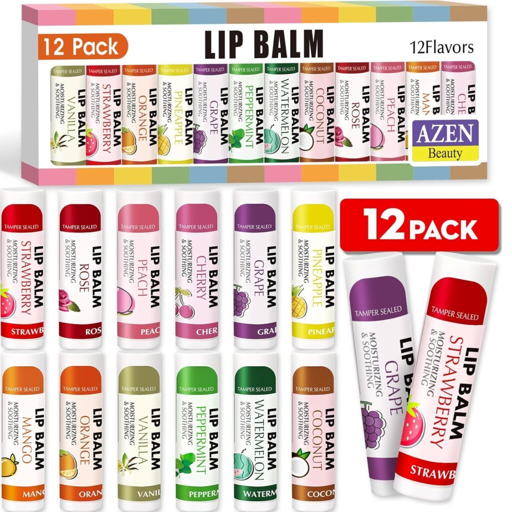 Azen Pack Lip Balm, Natural Lip Balm