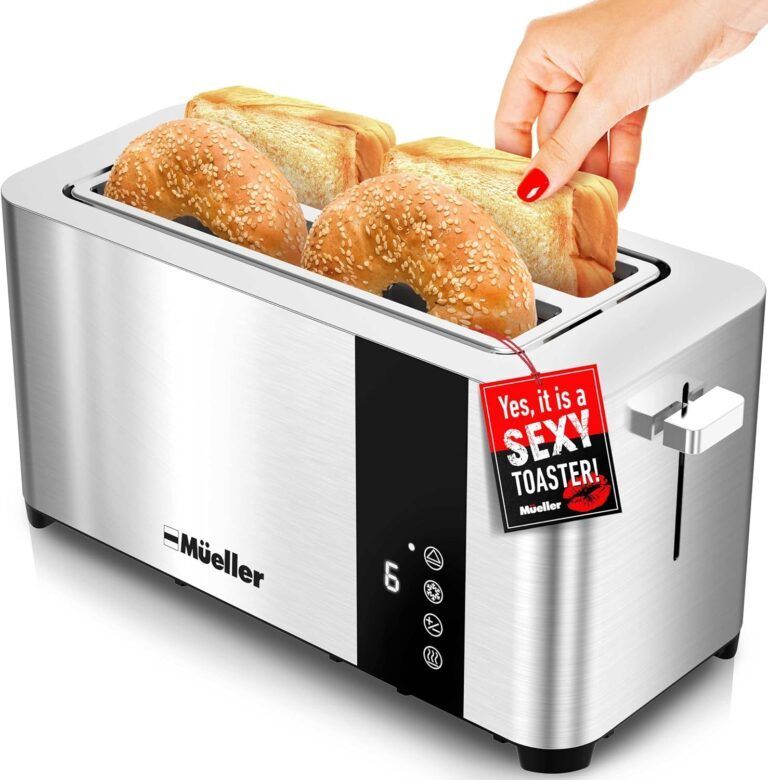 Mueller Ultratoast Full Stainless Steel Toaster Slice, Lon