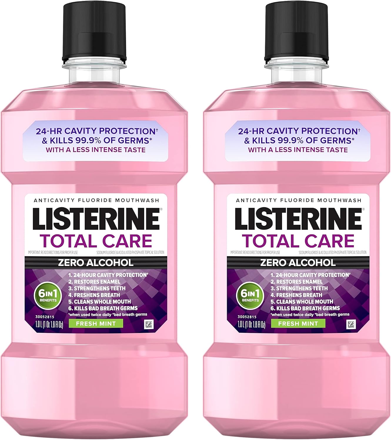 Listerine Total Care Zero Alcohol Anticavity Mouthwash, Bad