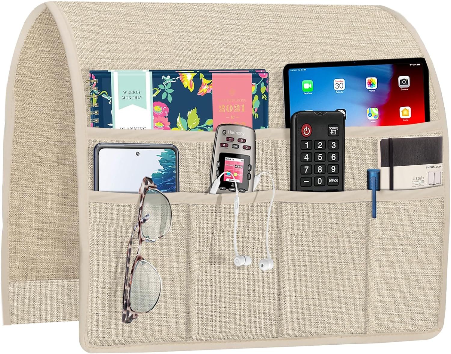 Beige Remote Control Holder ()