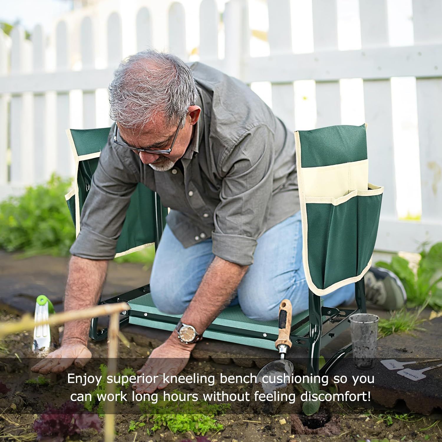 Garden Kneeler And Seat ()