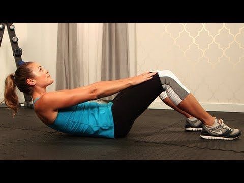 How to Do a Crunch Correctly, Ab Exercise, Fit How