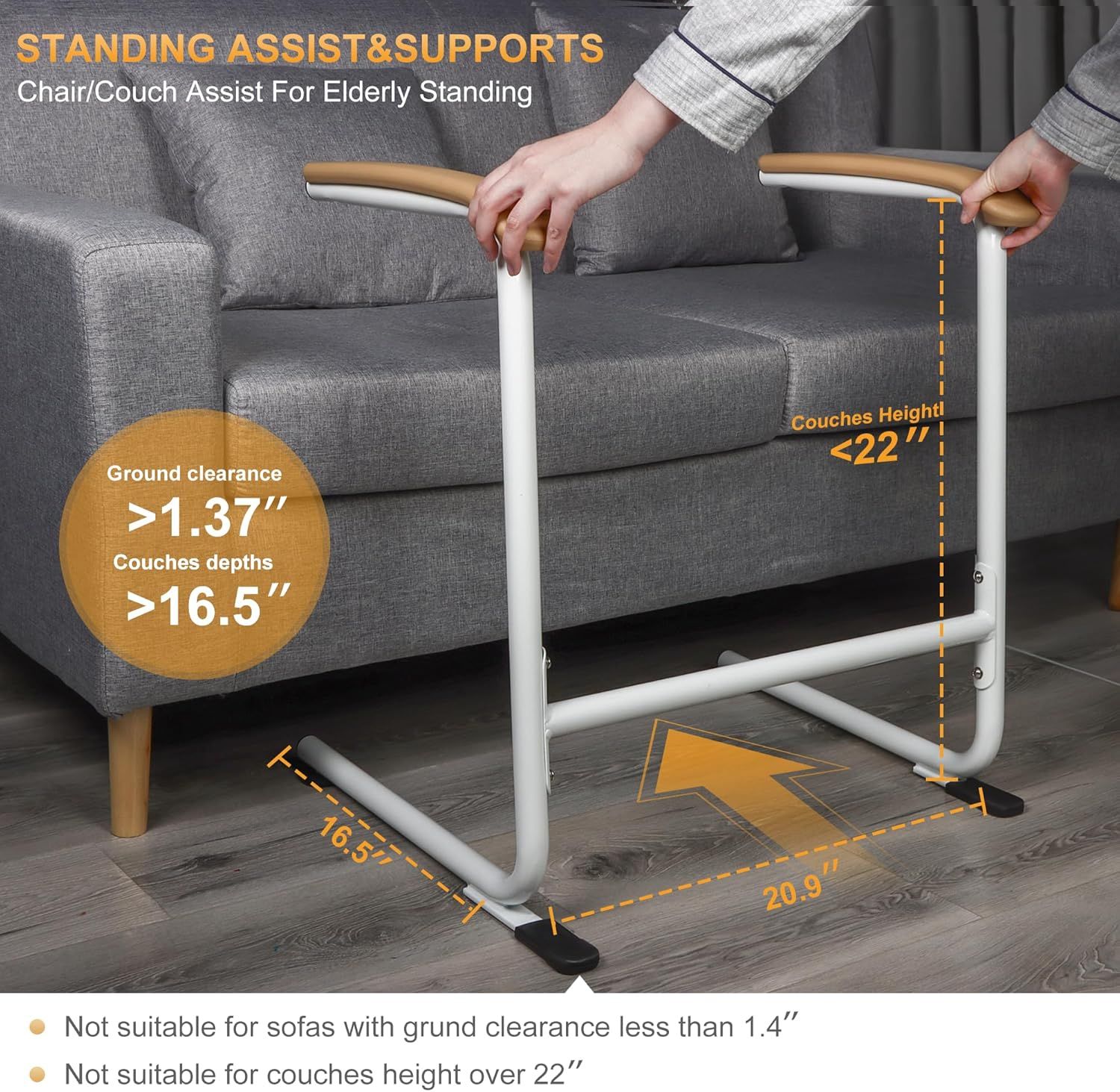 Mobility Standing Aid Rail ( ()