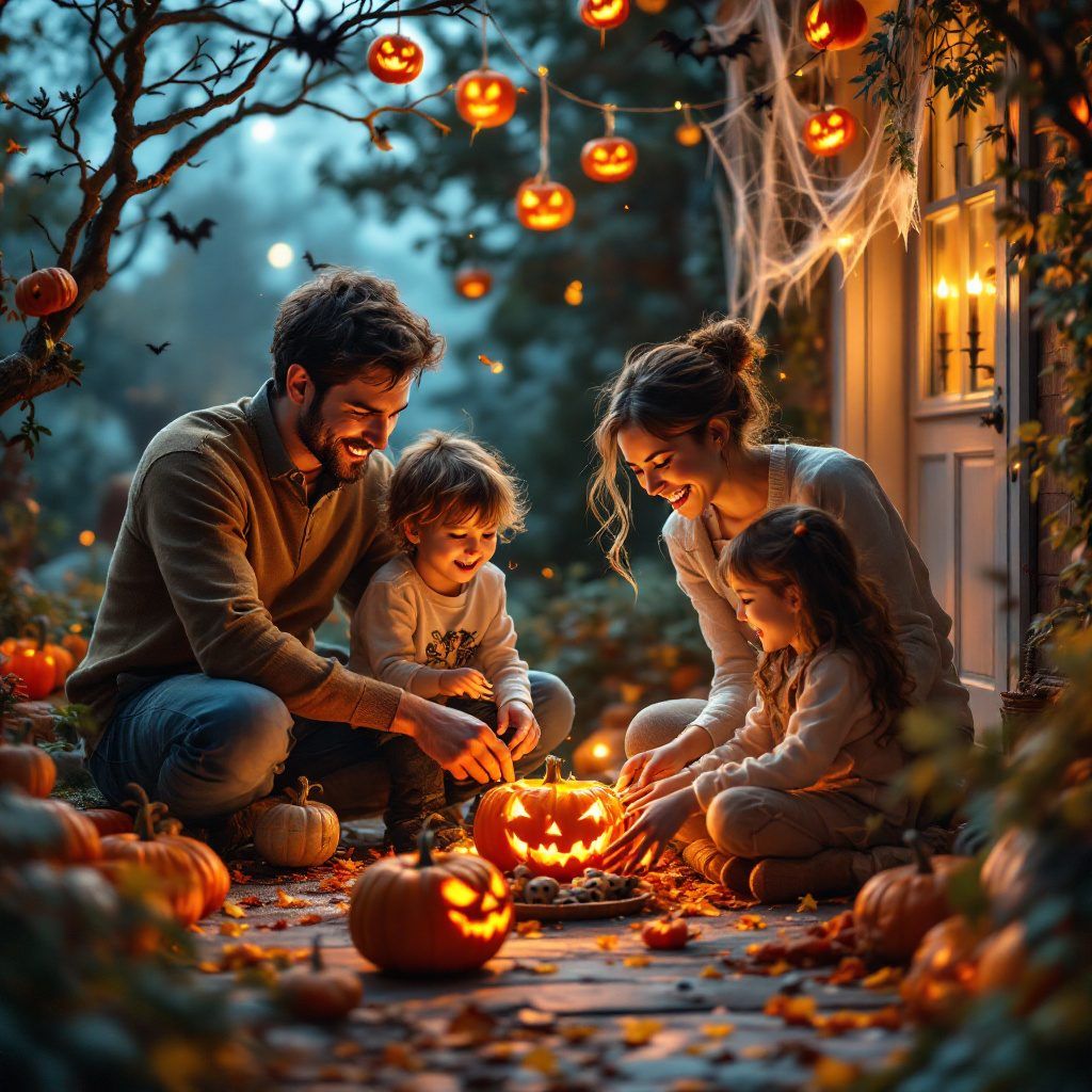 halloween family