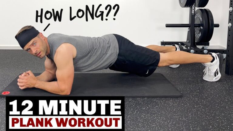 Minute Plank Core Workout For Toned Abs And A