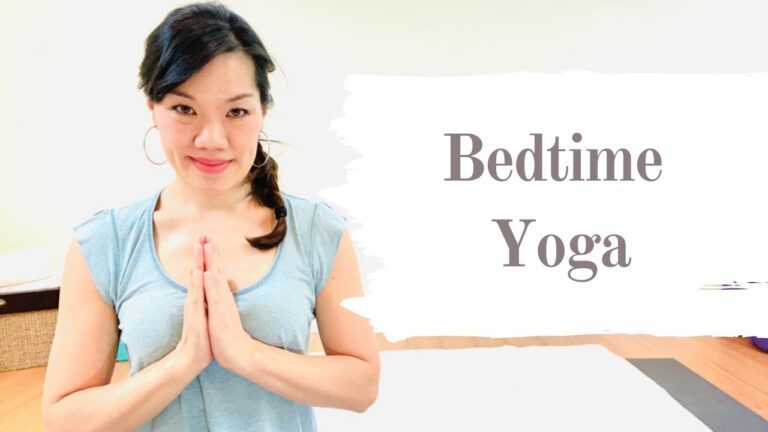 Min Bedtime Yoga for a Deeper and Better