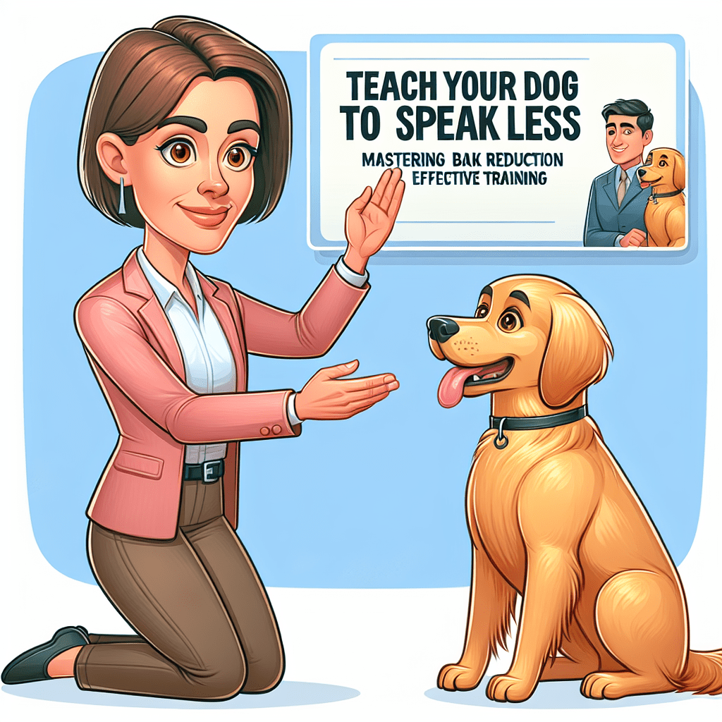 Teach Your Dog to Speak Less: Mastering Bark Reduction with