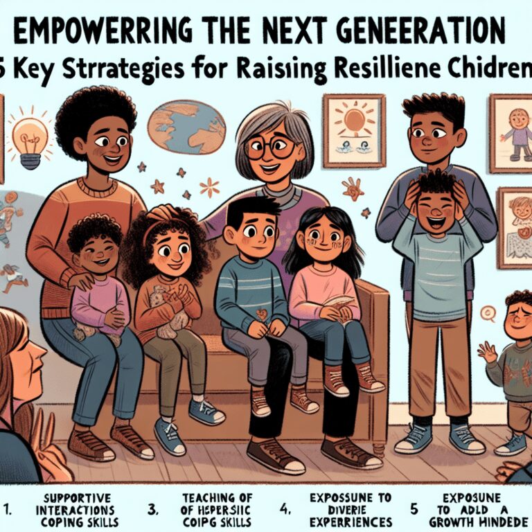 Empowering the Next Generation: Key Strategies for Raising Resilient