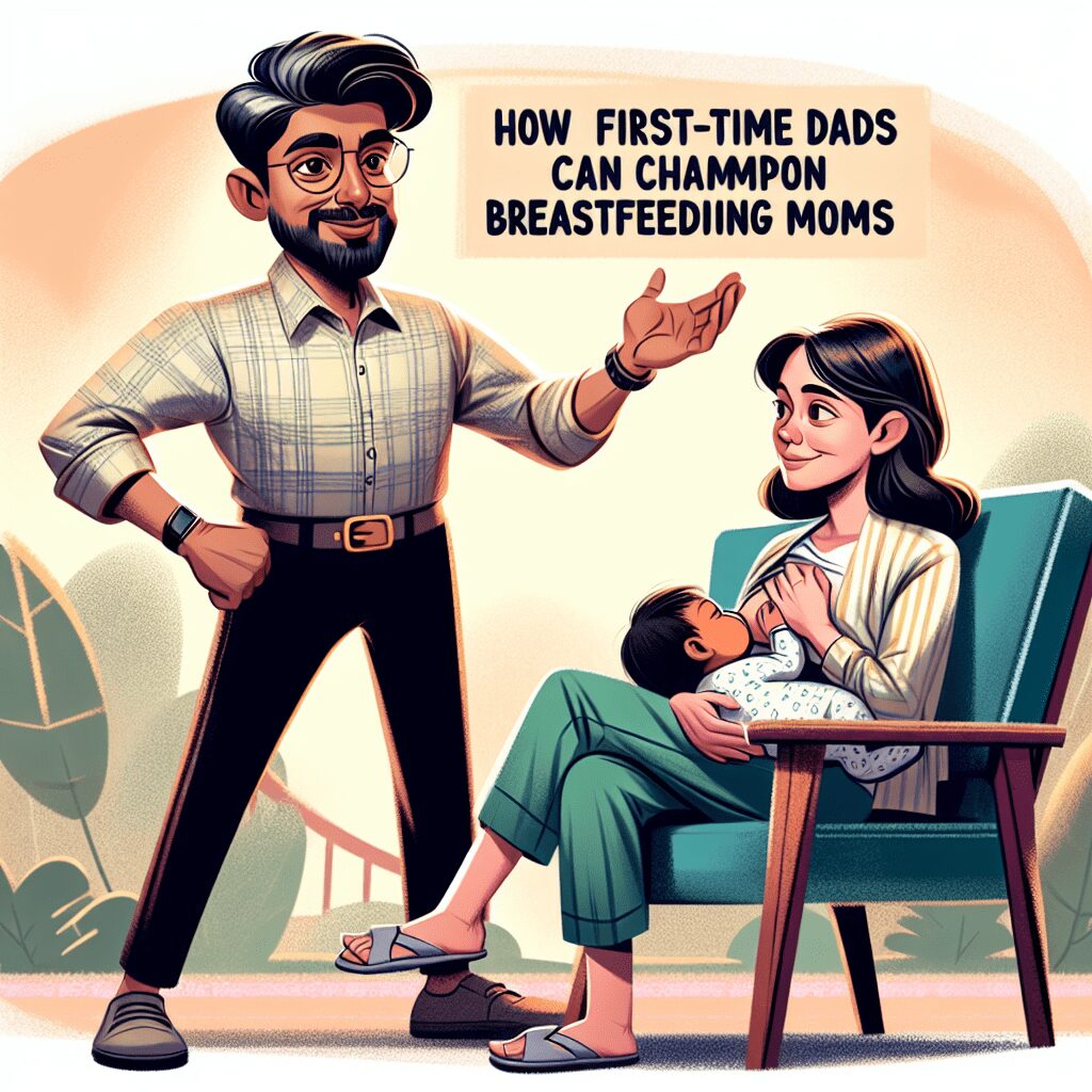 From Partner to Pillar: How First Time Dads Can Champion Breastfeeding