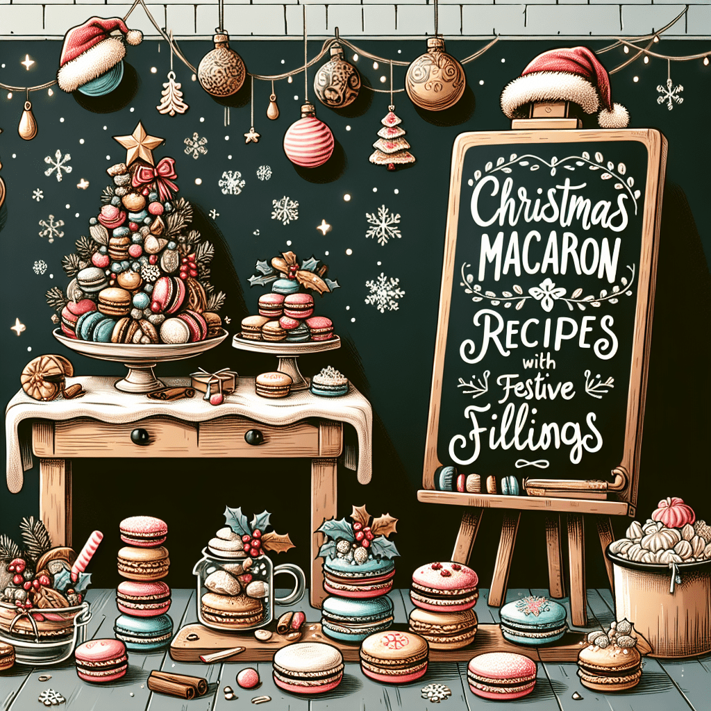 Sweeten Your Holidays: Irresistible Christmas Macaron Recipes with Festive Fillings