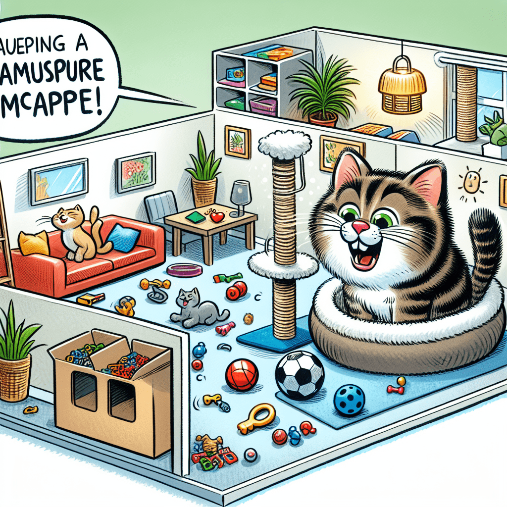 Tiny Space, Big Fun: How to Keep Your Cat Happy