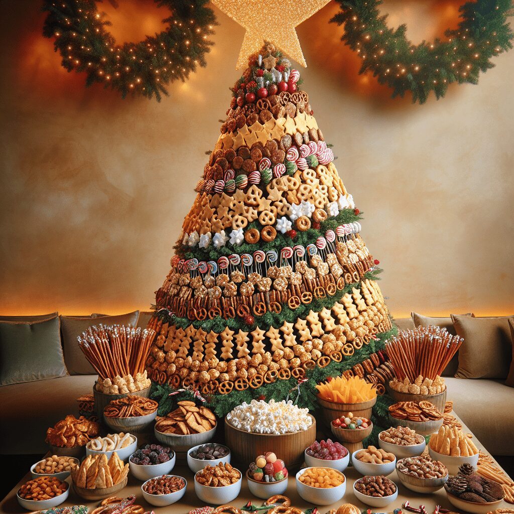 Holiday Snack Tree