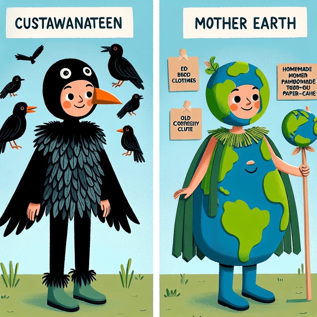 Dress to Impress (the Planet): Sustainable Halloween Costumes for Children