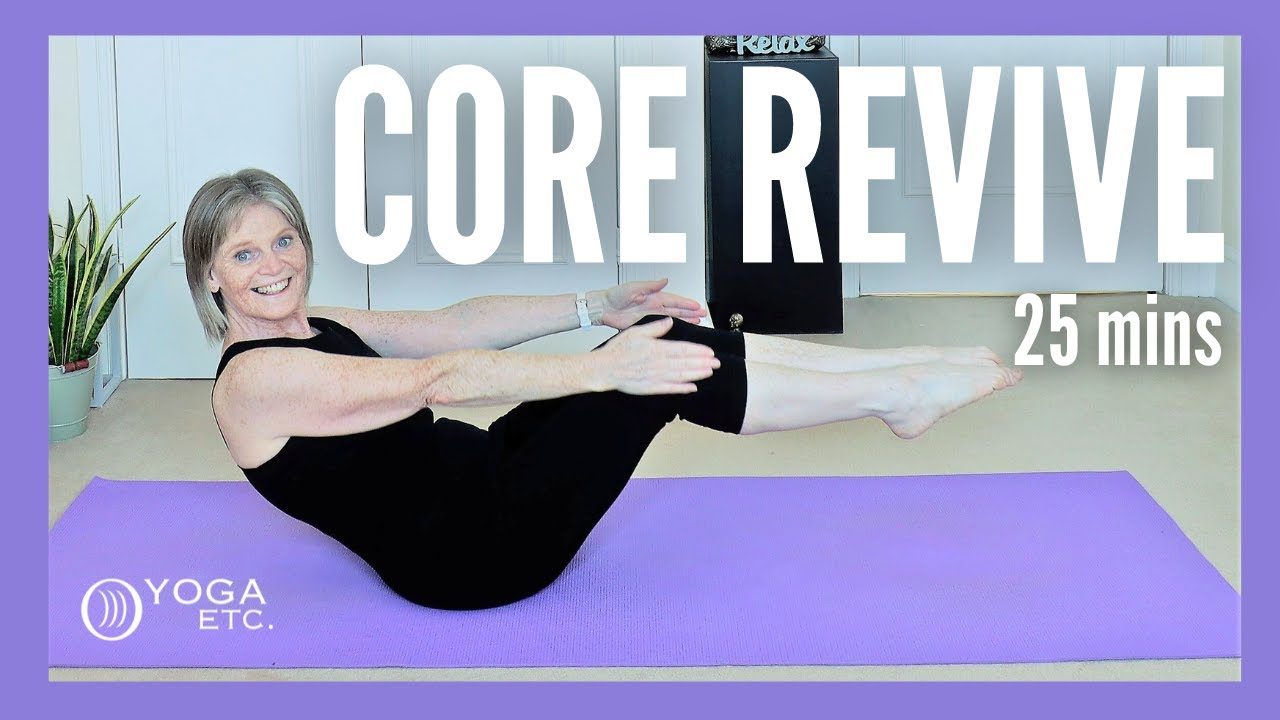 minute Core Strengthening Yoga Class For Beginners: Stretch And Tone