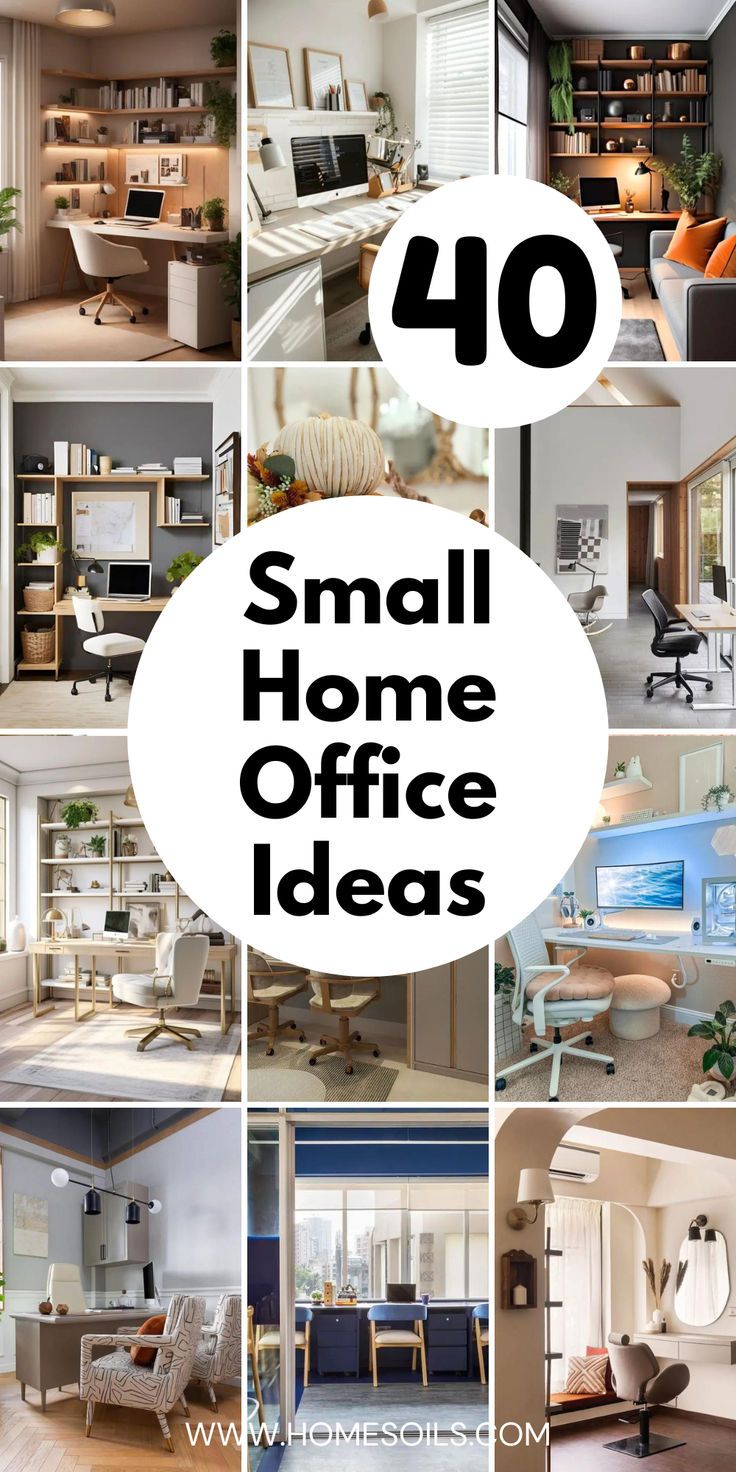 40 Small Home Office Ideas