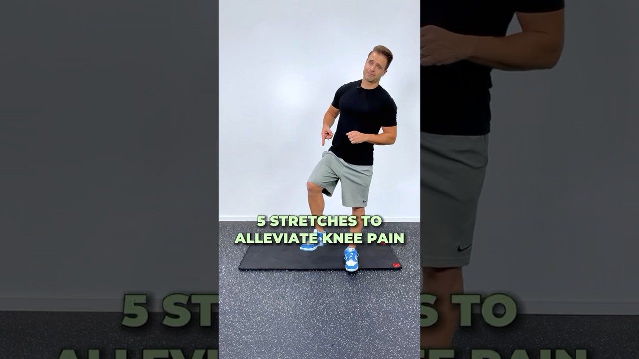 Stretches To Eliminate Knee Pain [From A Physical Therapist]