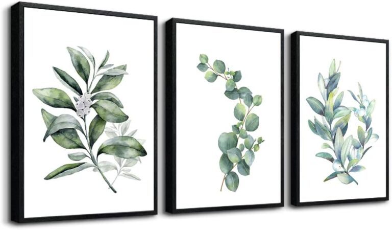 hyidecorart Black Framed Wall Art For Bedroom Wall Decor For