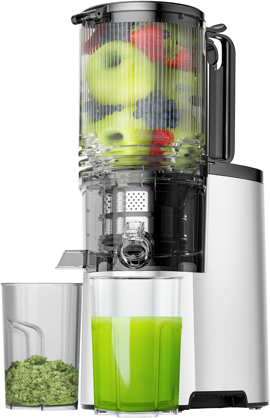 Cold Press Juicer, w Slow Juicer Machines with " Wide