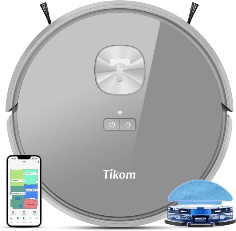 Tikom Robot Vacuum and Mop with LiDAR Navigation L,