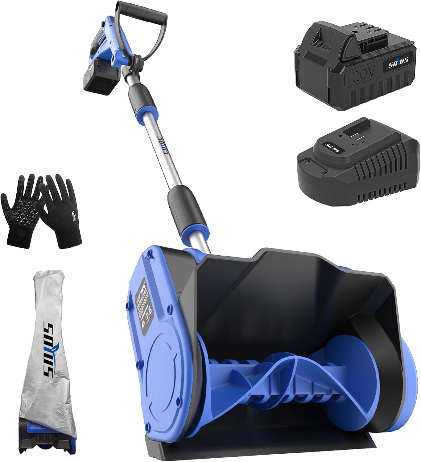 SOYUS Electric Snow Shovel Cordless V Inch Snow Shove