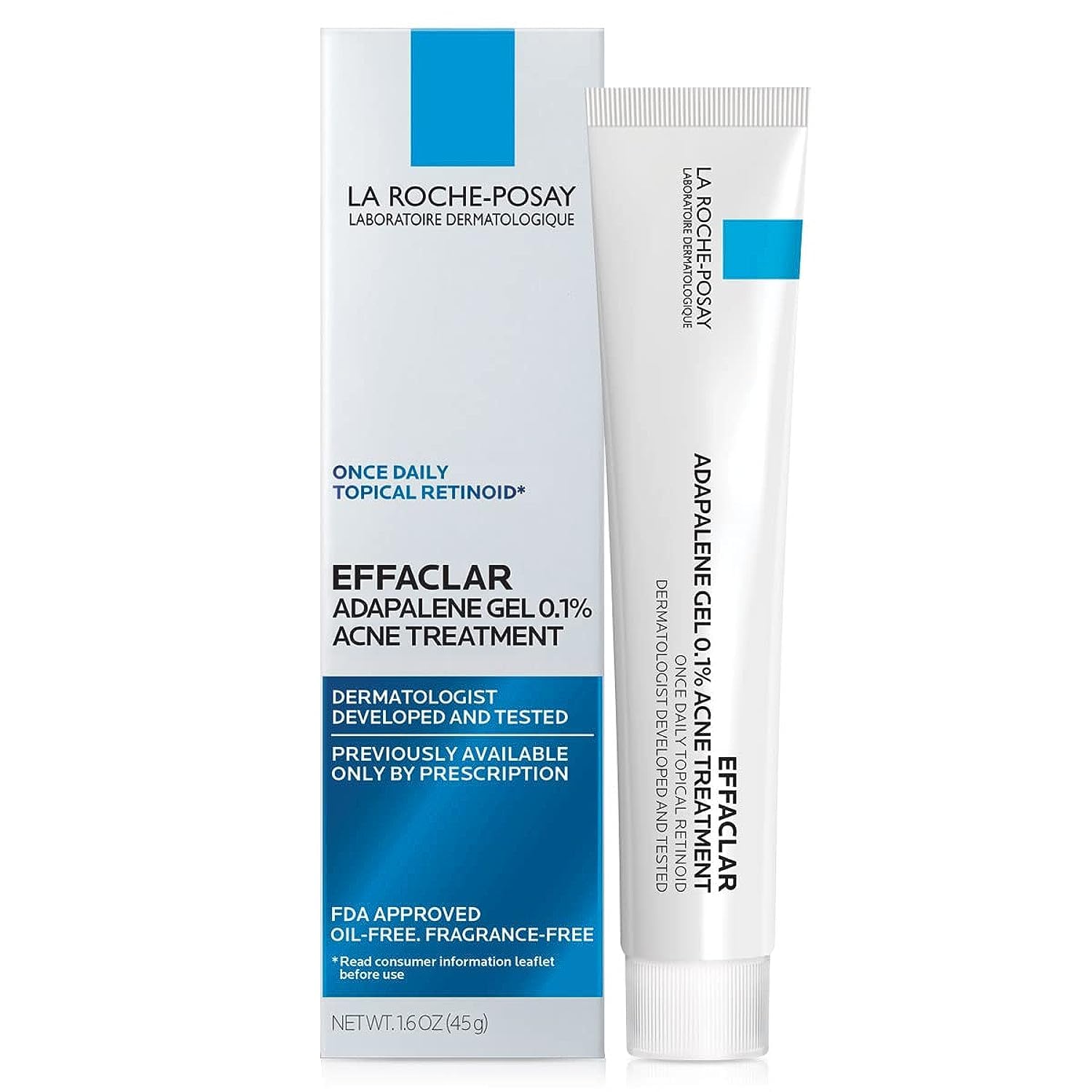 La Roche Posay Effaclar Adapalene Gel % Acne Treatment | Retinoid