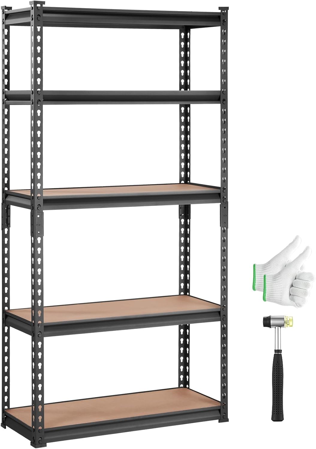 VEVOR Storage Shelving Unit, Tier Adjustable, lbs Cap