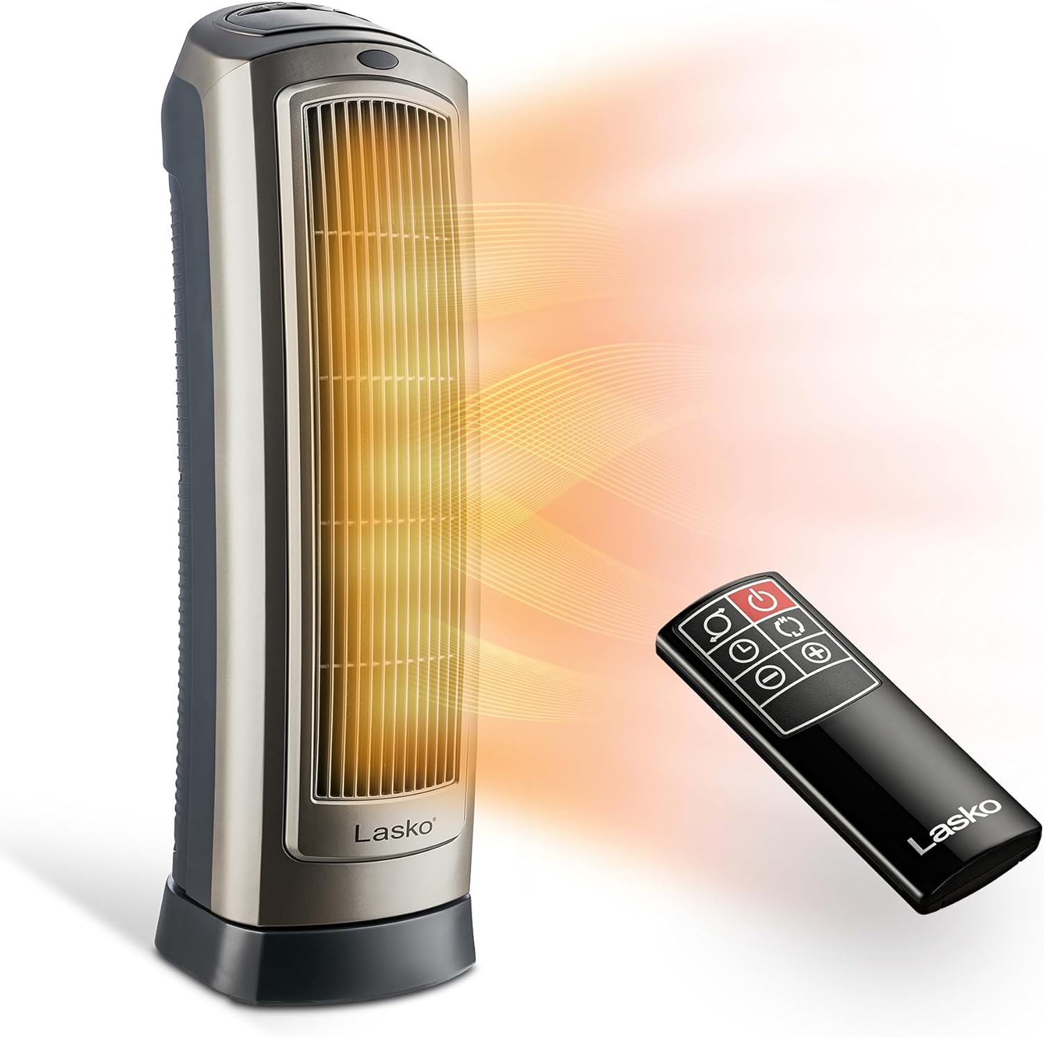 Lasko Oscillating Digital Ceramic Tower Heater for Home with