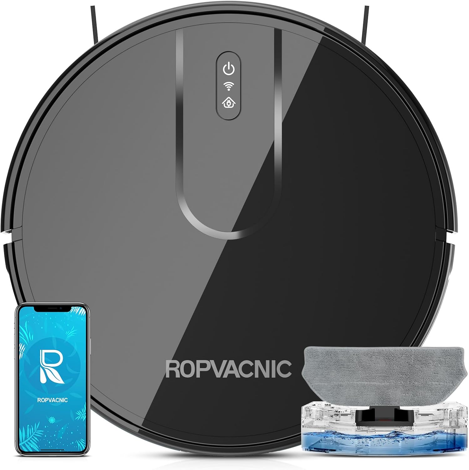 Robot Vacuum Cleaner Robot Vacuum and Mop Combo with Pa