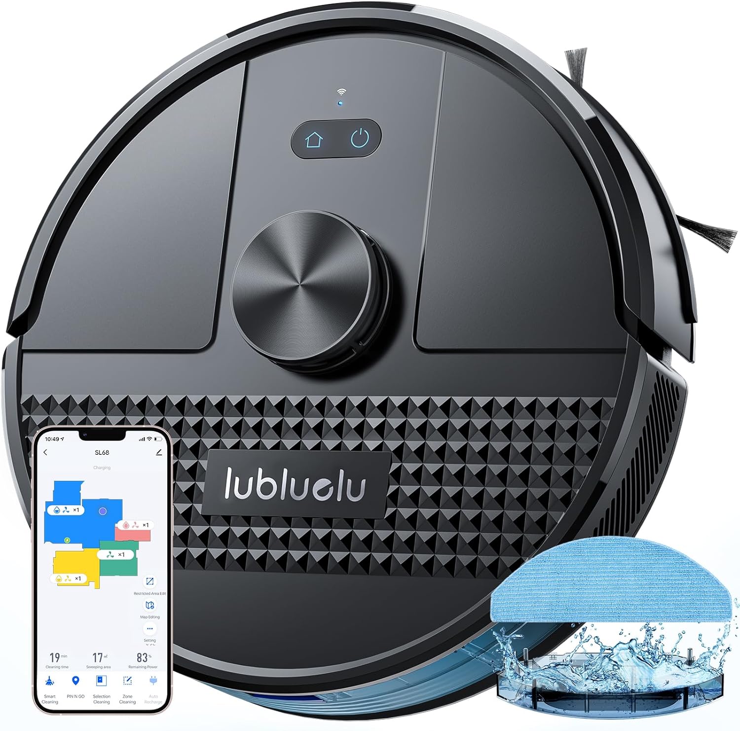 Lubluelu in Robot Vacuum and Mop Combo,Pa Robot