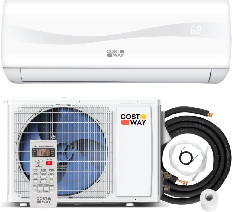 COSTWAY BTU Mini Split Air Conditioner& Heater, SEER