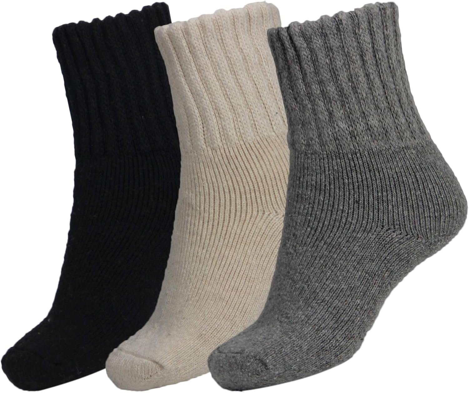 BomKinta Boot Socks for Women Winter Solid Thick Warm Socks