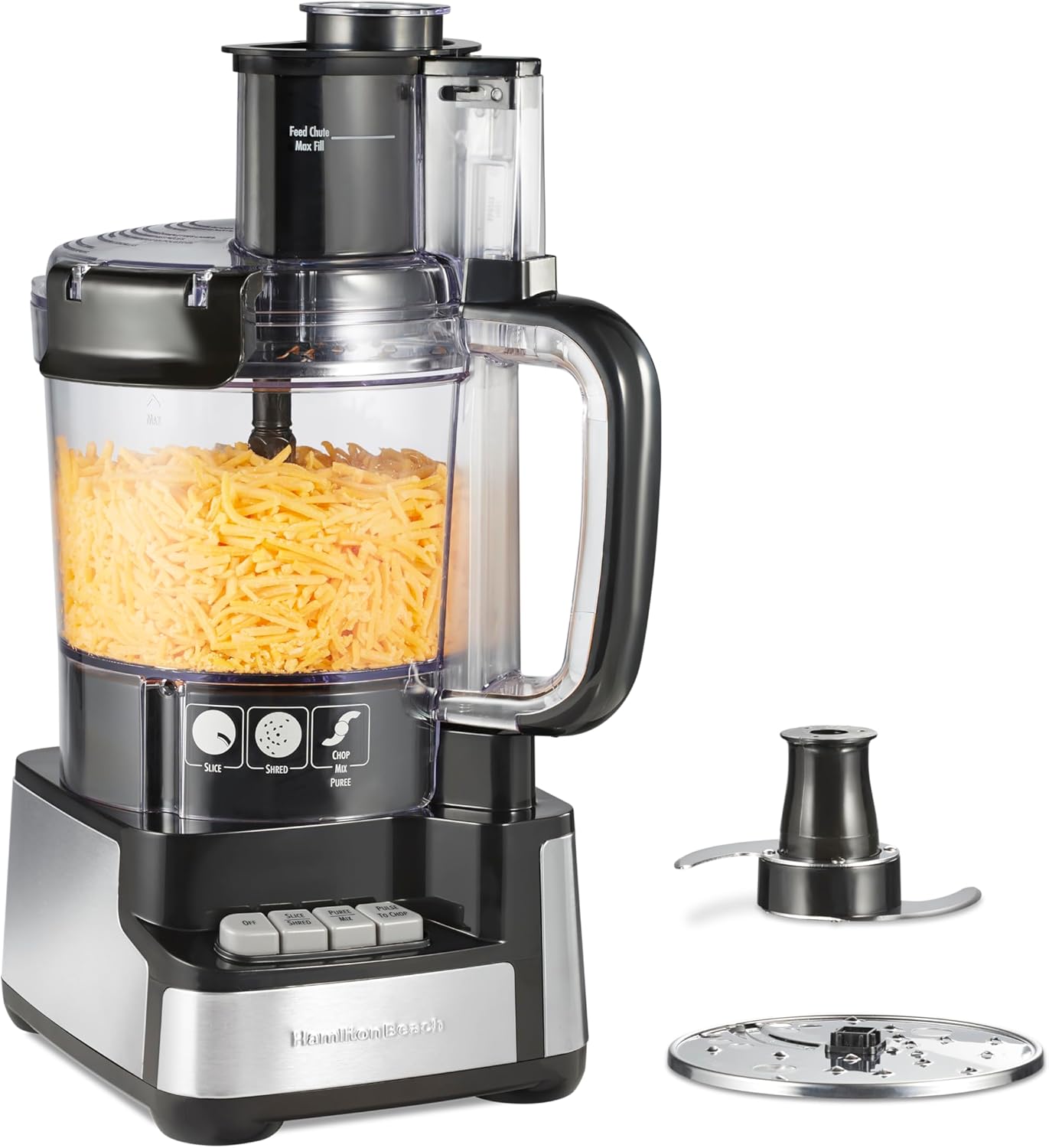 Hamilton Beach Stack & Snap Food Processor and Vegetable Cho